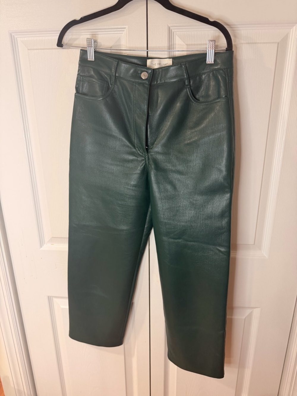 Wilfred The Melina Dark Green Faux Leather Pants